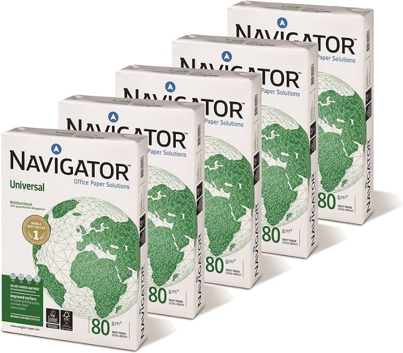 Picture of A4 Navigator Paper 80G Box x5 Reams