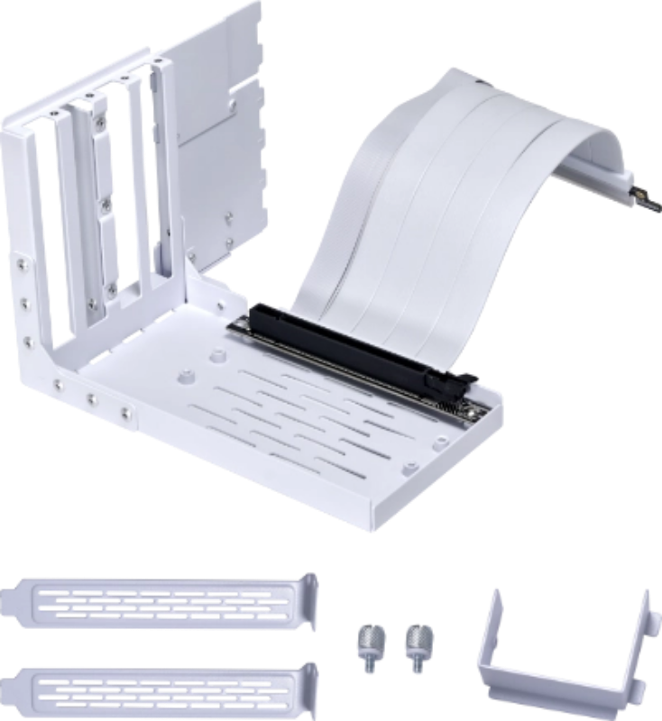Picture of Lian Li Vertical GPU Bracket Kit (PCIe4.0) w/ Gen4 Riser White
