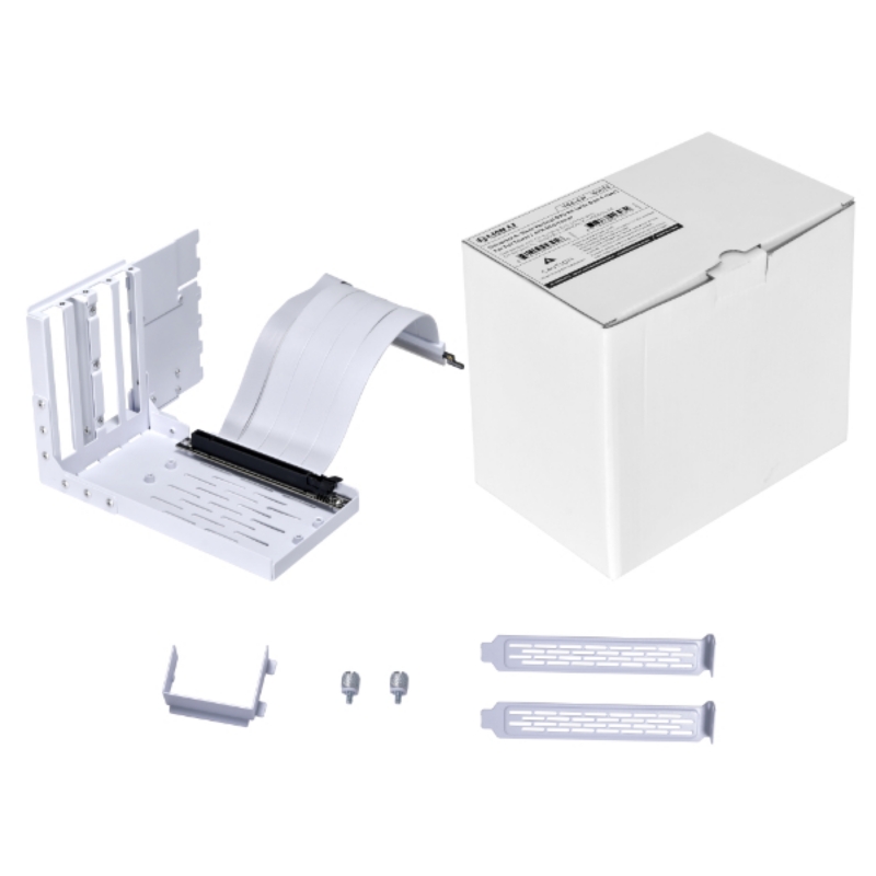 Picture of Lian Li Vertical GPU Bracket Kit (PCIe4.0) w/ Gen4 Riser White