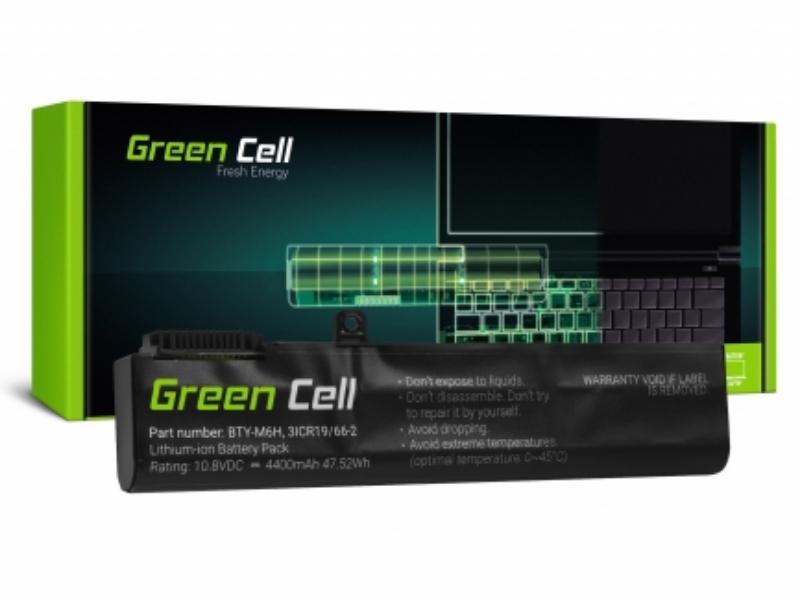 Picture of Green Cell Battery 4400 mAh 10.8V  MS16