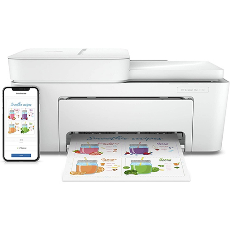 Picture of HP Deskjet Plus 4120E All-In-One w/ Instant Ink Wireless Printer