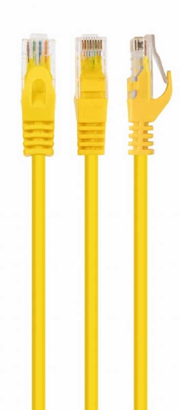 Picture of Gembird CAT6 UTP Patch cord, 2 m, yellow  PP6U-2M/Y