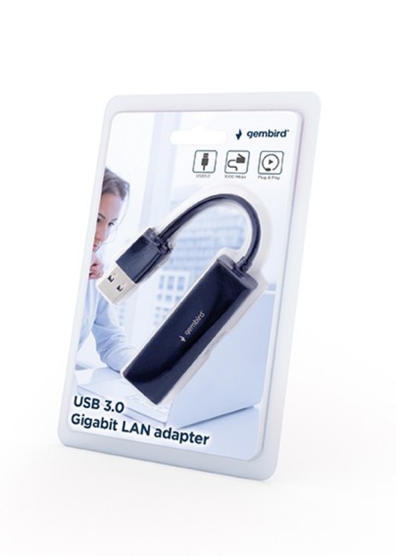 Picture of Gembird USB 3.0 LAN Adapter NIC-U3-02