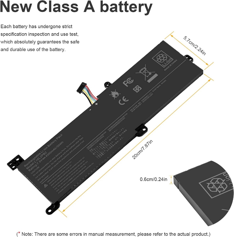 Picture of Laptop Battery L16M2PB1 for Lenovo Ideapad 320-151KB