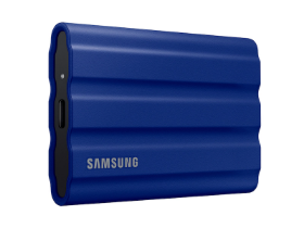 Picture of Samsung 1TB Portable T7 Shield USB 3.2 Gen2 Blue External Drive