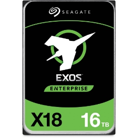 Picture of SeaGate Exos 16TB X18 3.5'' Internal Hard Drive ST16000NM000J