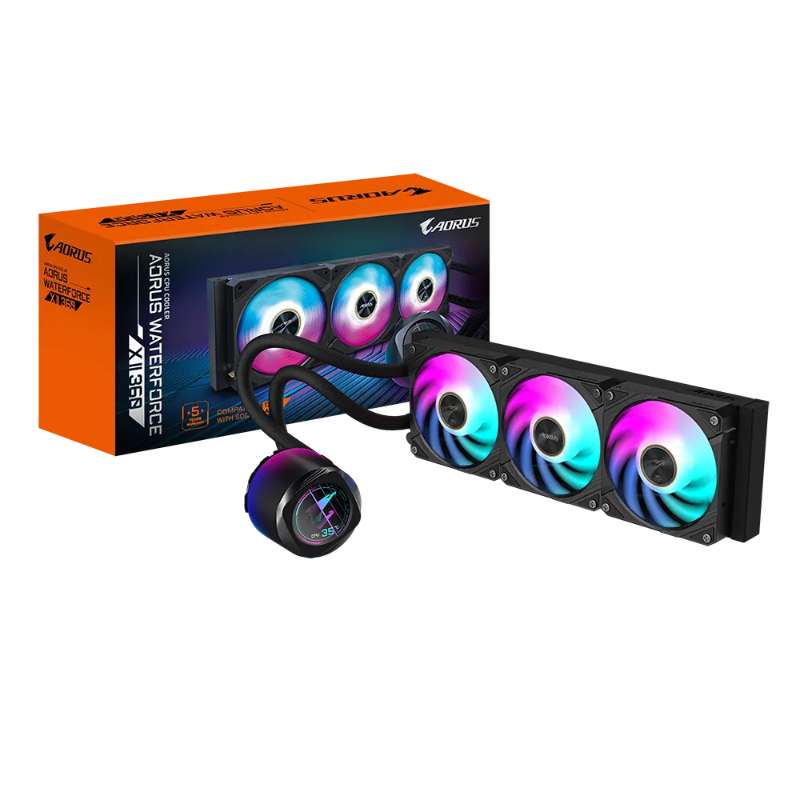 Picture of Gigabyte AORUS Waterforce X II 360 CPU Cooler GP-AORUS WATERFORCE X II 360