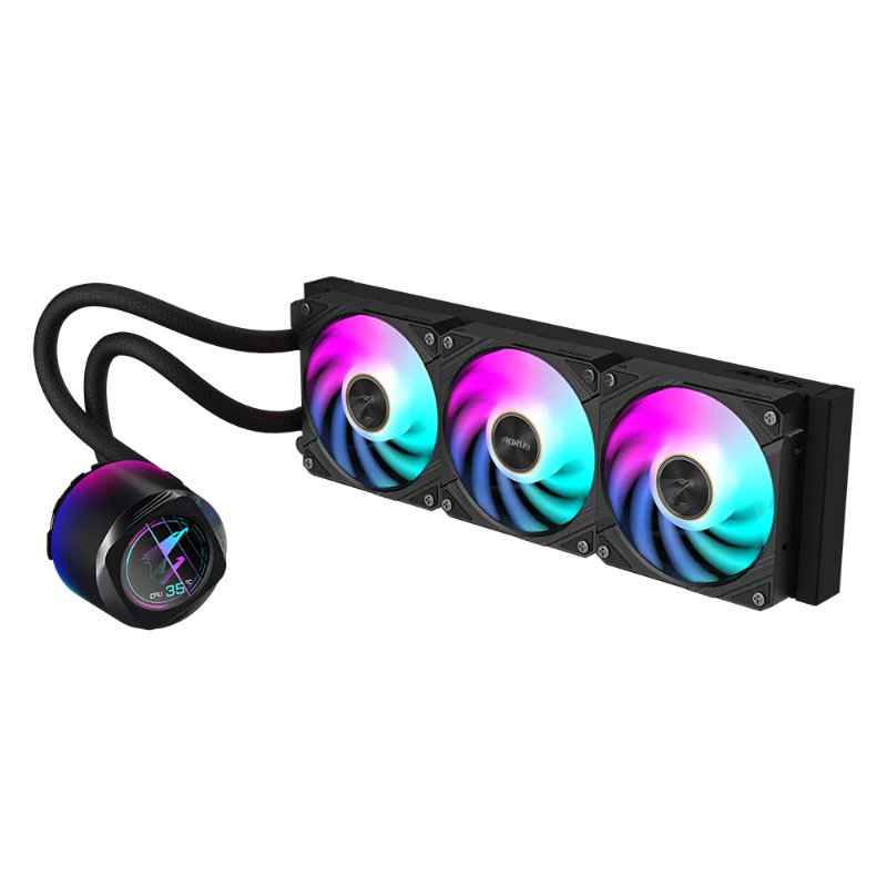 Picture of Gigabyte AORUS Waterforce X II 360 CPU Cooler GP-AORUS WATERFORCE X II 360