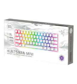 Picture of Razer Huntsman ARGB Mini Keyboard White w/ Red Switches RZ03-03392600-R3W1