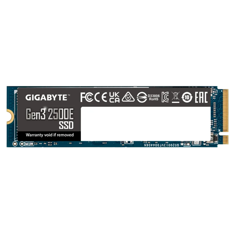 Picture of Gigabyte Gen3 2500E 500GB M.2 PCI Express 3.0  NVMe SSD G325E500G G10