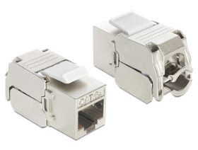 Picture of Delock 86205 Keystone Module RJ45 jack   > LSA Cat.6A STP