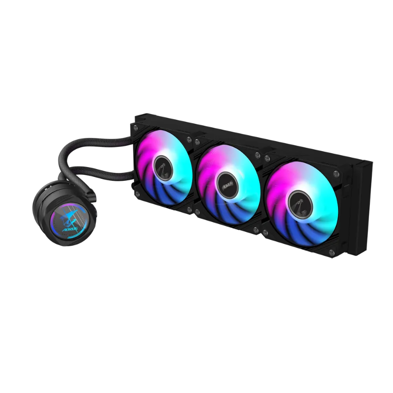 Picture of Gigabyte Aorus Waterforce II 360 G2 ARGB Liquid AIO Performance CPU Cooler - 360mm (3x120mm Fans)