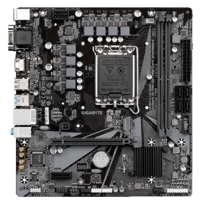 Picture of Gigabyte H610M H V2 G10 DDR5 Motherboard