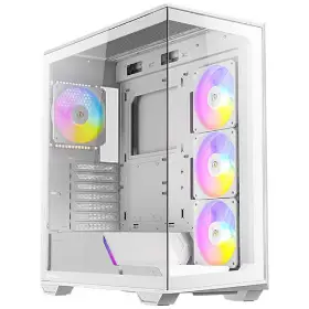 Picture of Antec C3 White ARGB  Mid-Tower Gaming Case w/ 4x120mm ARGB PWM Fans and Tempered Glass