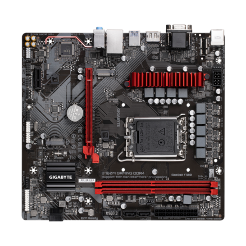 Picture of Gigabyte B760M Gaming LGA 1700 Micro ATX DDR5 Motherboard