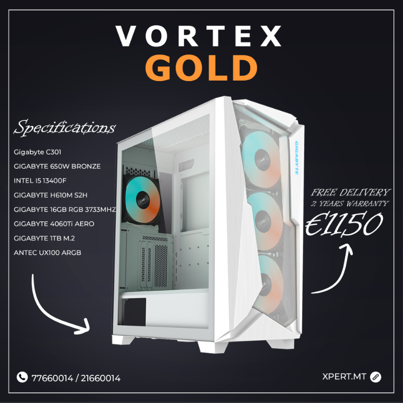 Picture of VORTEX Gold - Gaming PC System
