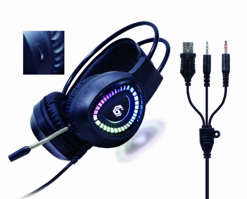 Picture of Gembird 4 in 1 Gaming Kit Keyboard/Mouse Headset/Mouse mat GGS-UMGL4-01