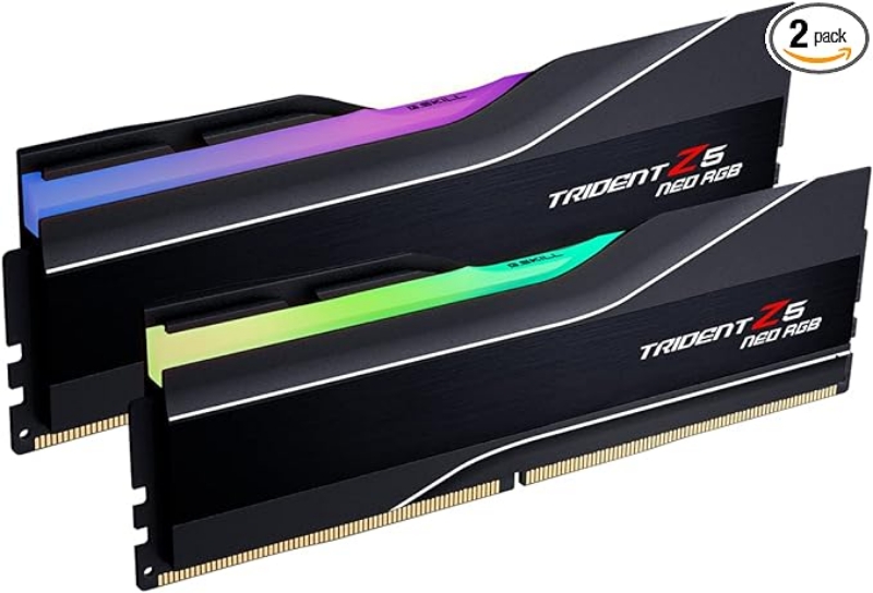 Picture of G.Skill Trident Z5 Neo 32GB (2x16) DDR5 RGB Black 6000 F5-6000J3636F16GX2-TZ5NR