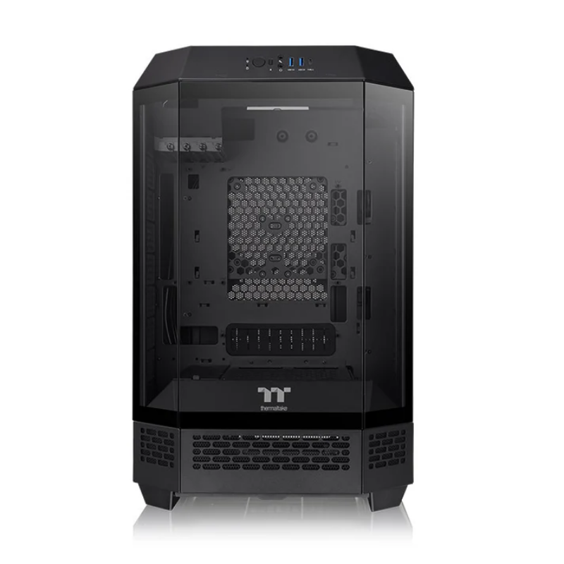 Picture of Thermaltake The Tower 300 Microtower w/ 2 built-in fans Gaming Case Black