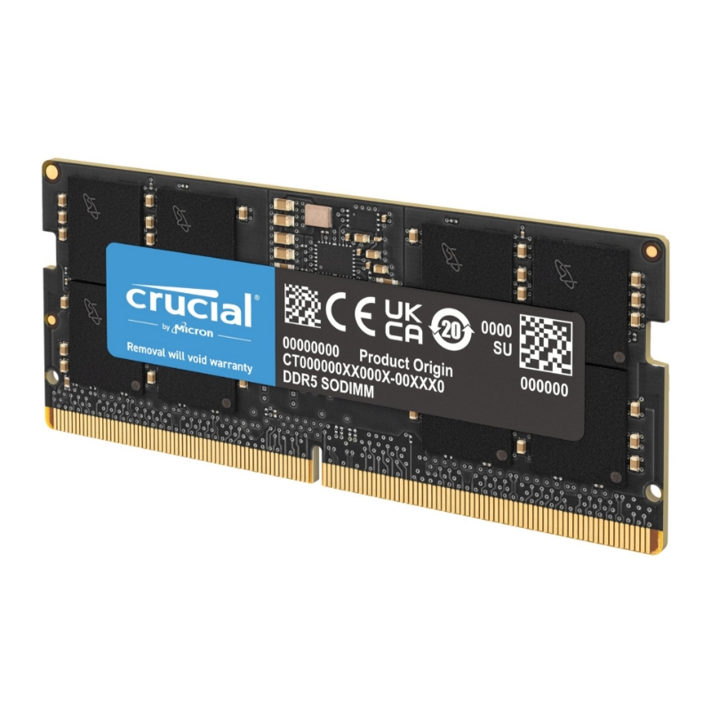 Picture of Crucial DDR5 32GB(1x32GB) 5600 MHz SODIMM
