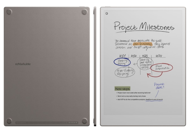 Picture of reMarkable Paper Pro Tablet + Marker Plus (active)