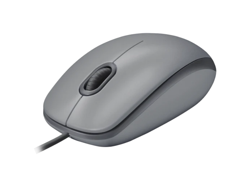 Picture of Logitech M110 Silent USB Mid-Gray Mouse
