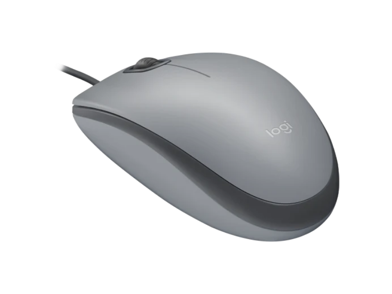 Picture of Logitech M110 Silent USB Mid-Gray Mouse