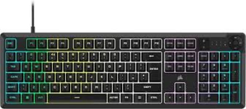 Picture of Corsair K55 Core RGB Gaming Keyboard Grey UK Layout
