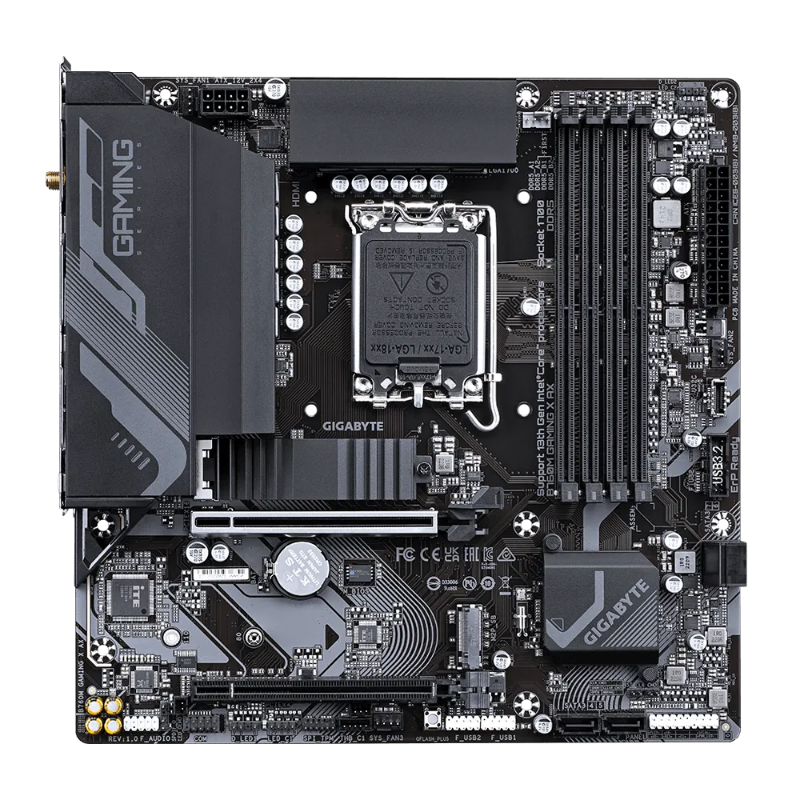 Picture of Gigabyte B760M Gaming X AX G12 LGA1700 DDR5 mATX Motherboard