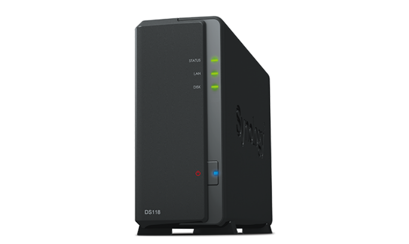 Picture of Synology NAS 1-Bay Disk Station DS118