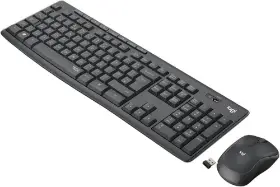 Logitech MK295 wireless silent keyboard and mouse combo black