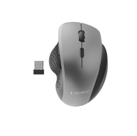 Picture of 6-button wireless optical mouse, black-spacegrey MUSW-6B-02-BG