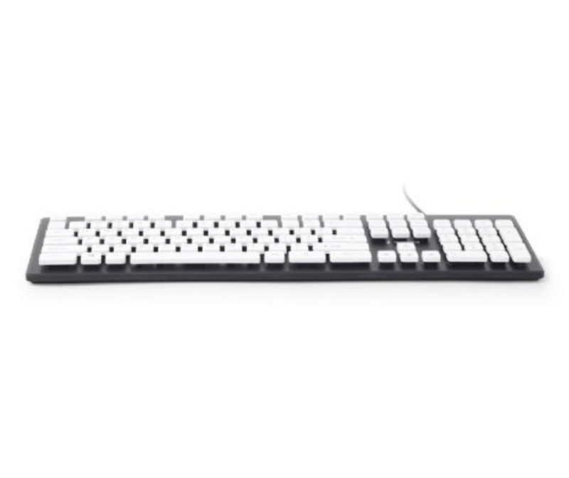 Picture of Gembird Chocolate Silent Keyboard  USB US Layout Black KB-CH-01
