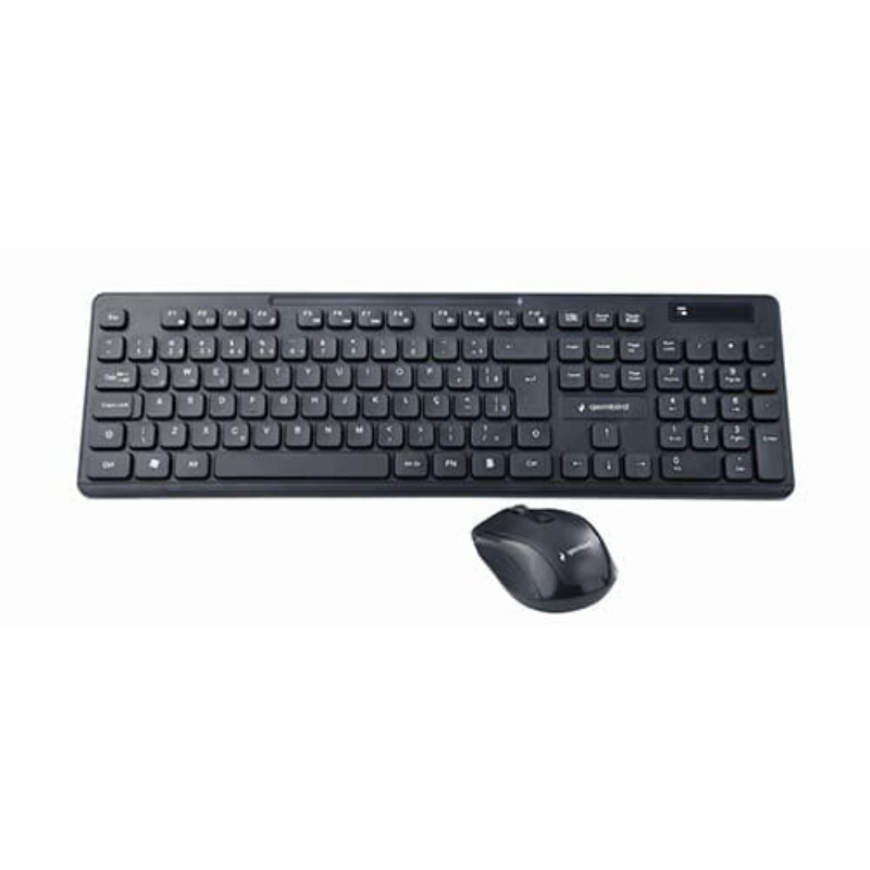 Picture of Gembird Wireless Desktop Set Black US-Layout KBS-WCH-03
