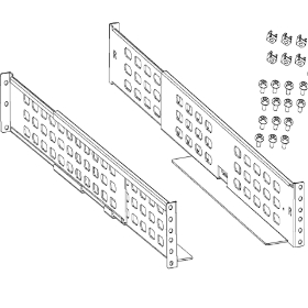 Picture of PowerWalker Rackmount Kit - RK5 3/3 UPS (up to 120kg) Art No. 10132001