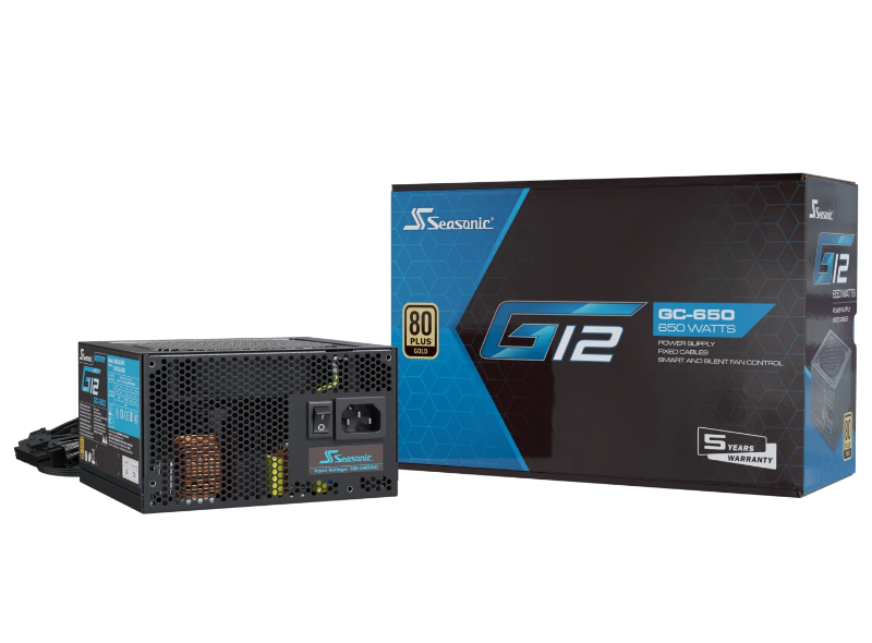 Picture of Seasonic G12 GC-650 Gold  SSP-650RT²