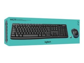 Picture of Logitech MK270 Wireless Desktop Set Keyboard + Mouse UK Layout