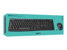 Picture of Logitech MK270 Wireless Desktop Set Keyboard + Mouse UK Layout