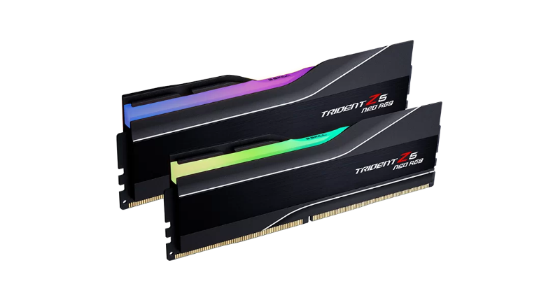 Picture of G.Skill RAM Trident Z5 Neo RGB - 64 GB (2 x 32 GB) F5-6000J3238G32GX2-TZ5NR
