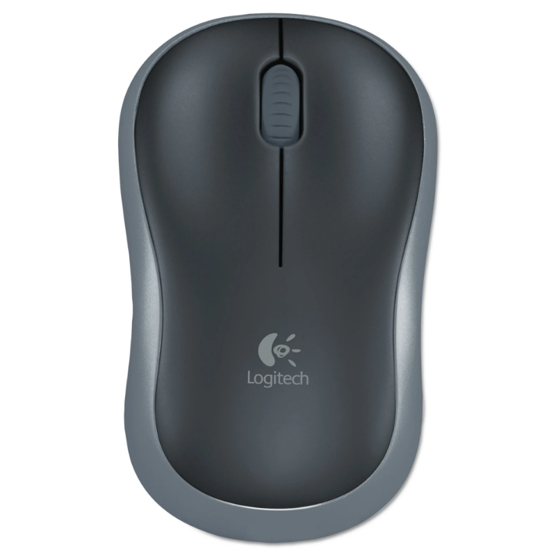 Picture of Logitech M185 Wireless Mouse Grey  910-002238