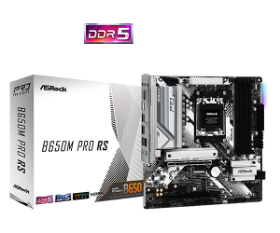 Picture of ASRock B650M Pro RS AMD AM5 B650/4DDR5/4SATA3 B650M PRO RS