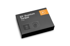 Picture of EKWB EK-Quantum Torque 6-Pack HDC 16 - Black EK-TORQUE-6PK-HDC-16-BK