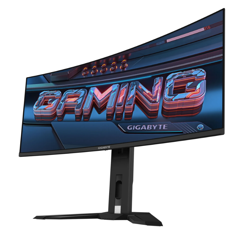 Picture of Gigabyte 34" MO34WQC OLED 1440p 175 Hz Curved Gaming Monitor (Black)