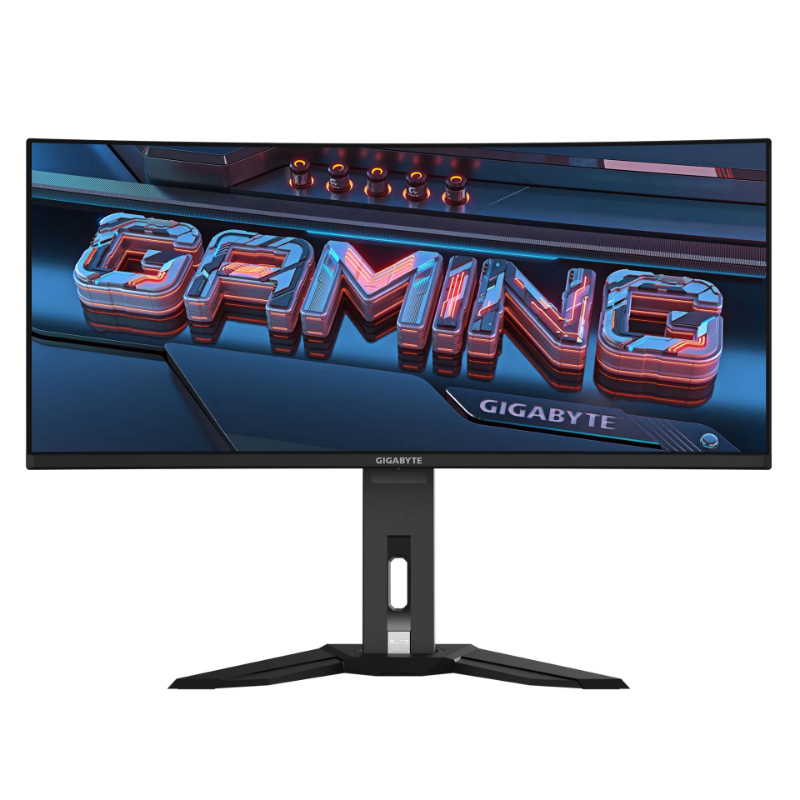 Picture of Gigabyte 34" MO34WQC OLED 1440p 175 Hz Curved Gaming Monitor (Black)