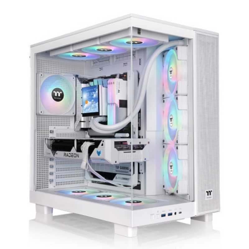 Picture of Thermaltake View 380 XL TGARGB Snow White 120mm ARGB Lite Reverse Fan