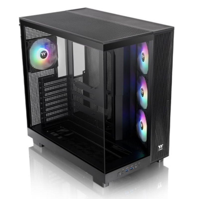 Picture of Thermaltake View 380 XL TGARGB Black  120mm ARGB LiteReverse Fan 3