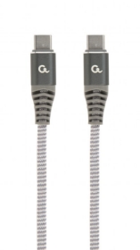 Picture of Gembird 60 W Type-C Power Delivery (PD) premium charging & data cable, 1.5 m CC-USB2B-CMCM60-1.5M