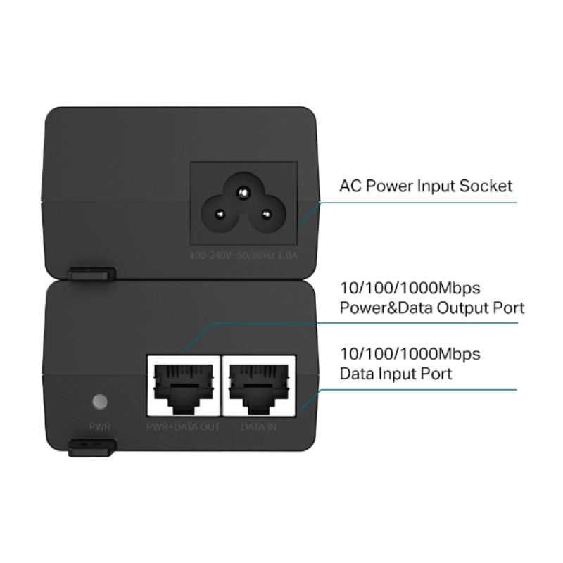 Picture of TP-Link Omada PoE+ Injector POE160S