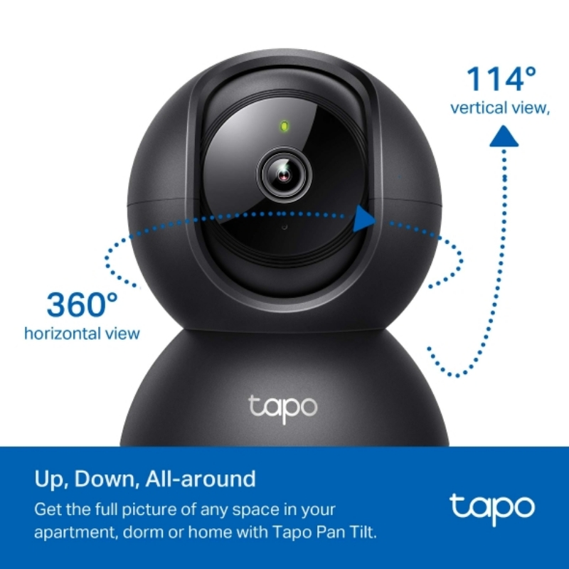 Picture of TP-Link Pan/Tilt Home Security Wi-Fi Camera Tapo C201