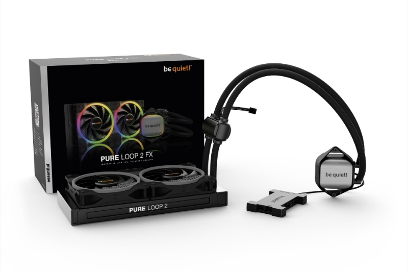 Picture of be quiet! PRO K Cooler Pure Loop 2FX 3x360mm ARGB Fans Black BW015